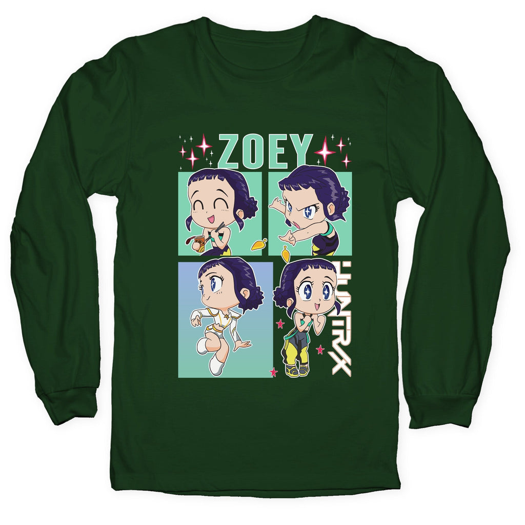 Zoey Kpop Demon Hunters Longsleeve Tee Unisex