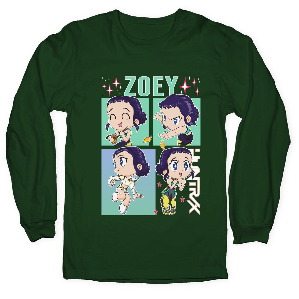 Zoey Kpop Demon Hunters Longsleeve Tee Unisex