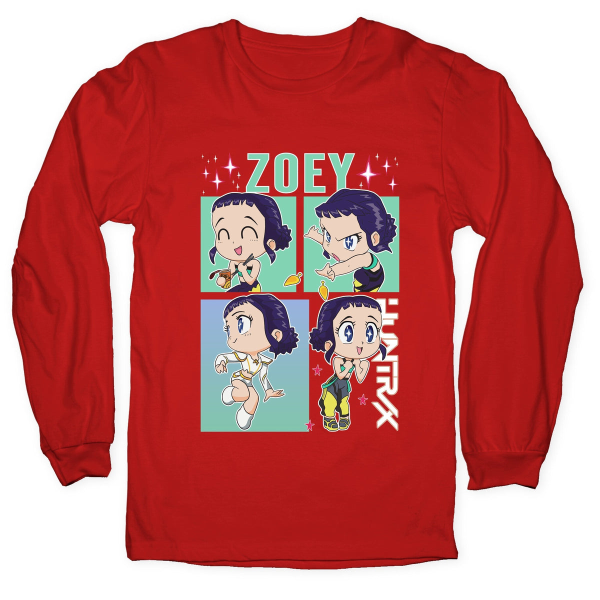 Zoey Kpop Demon Hunters Longsleeve Tee Unisex