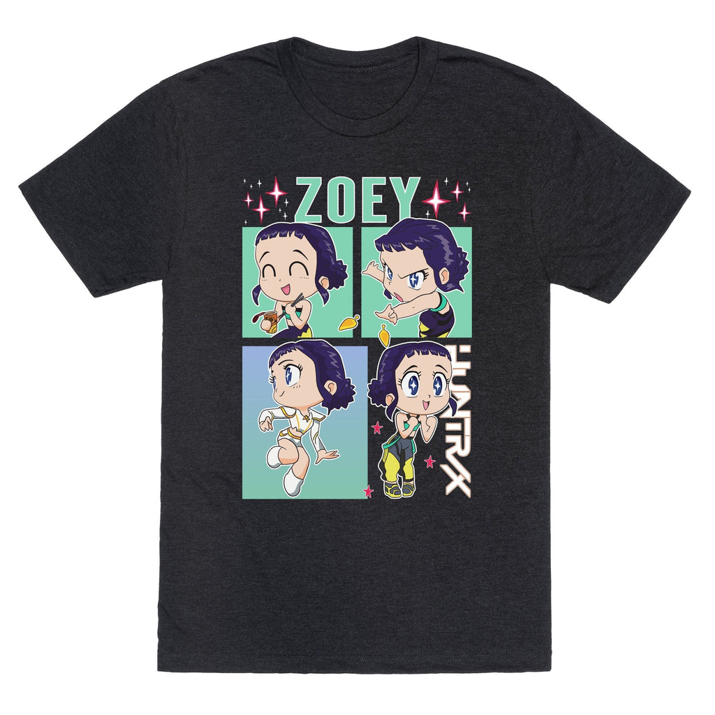 Zoey Kpop Demon Hunters Unisex Triblend Tee Unisex