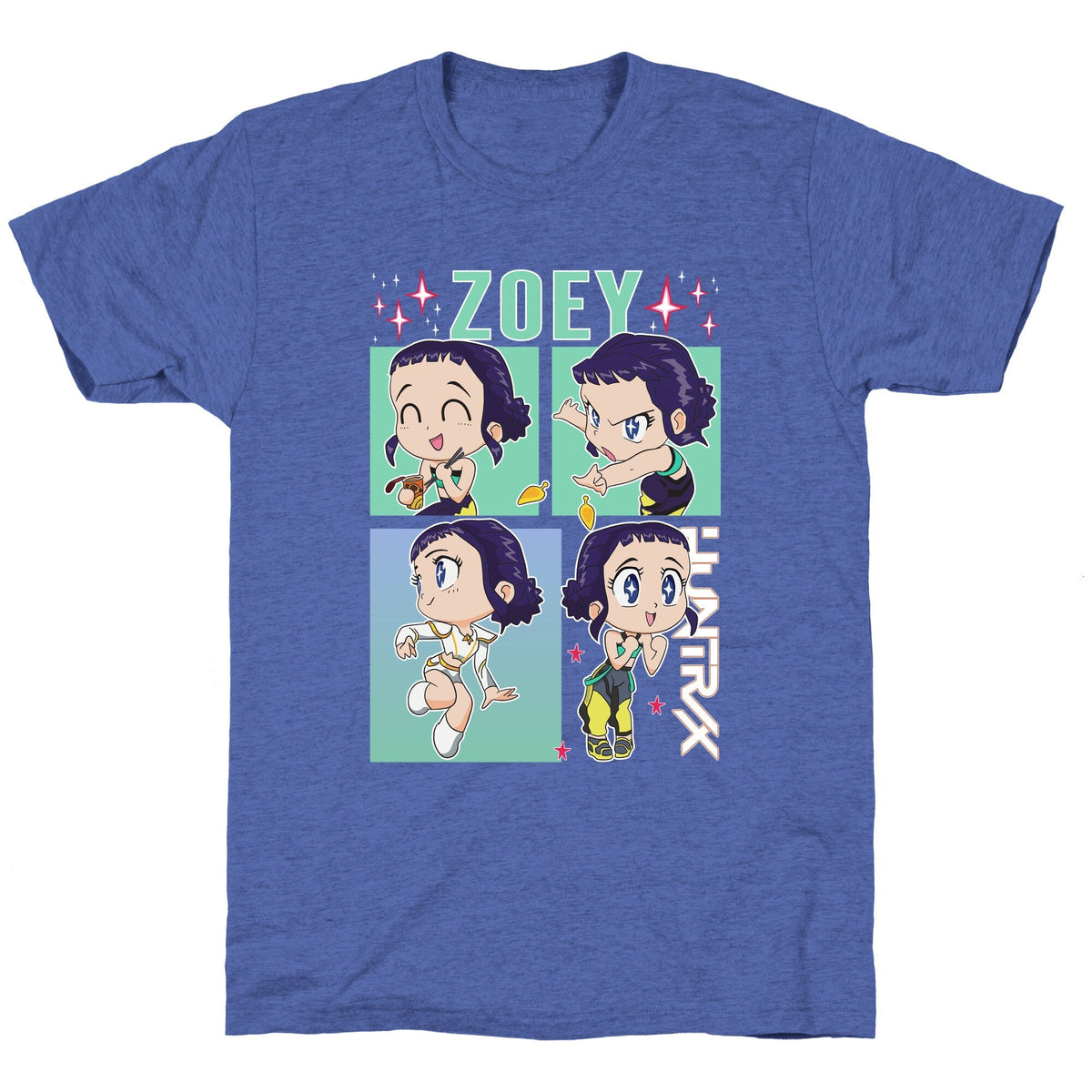Zoey Kpop Demon Hunters Unisex Triblend Tee Unisex