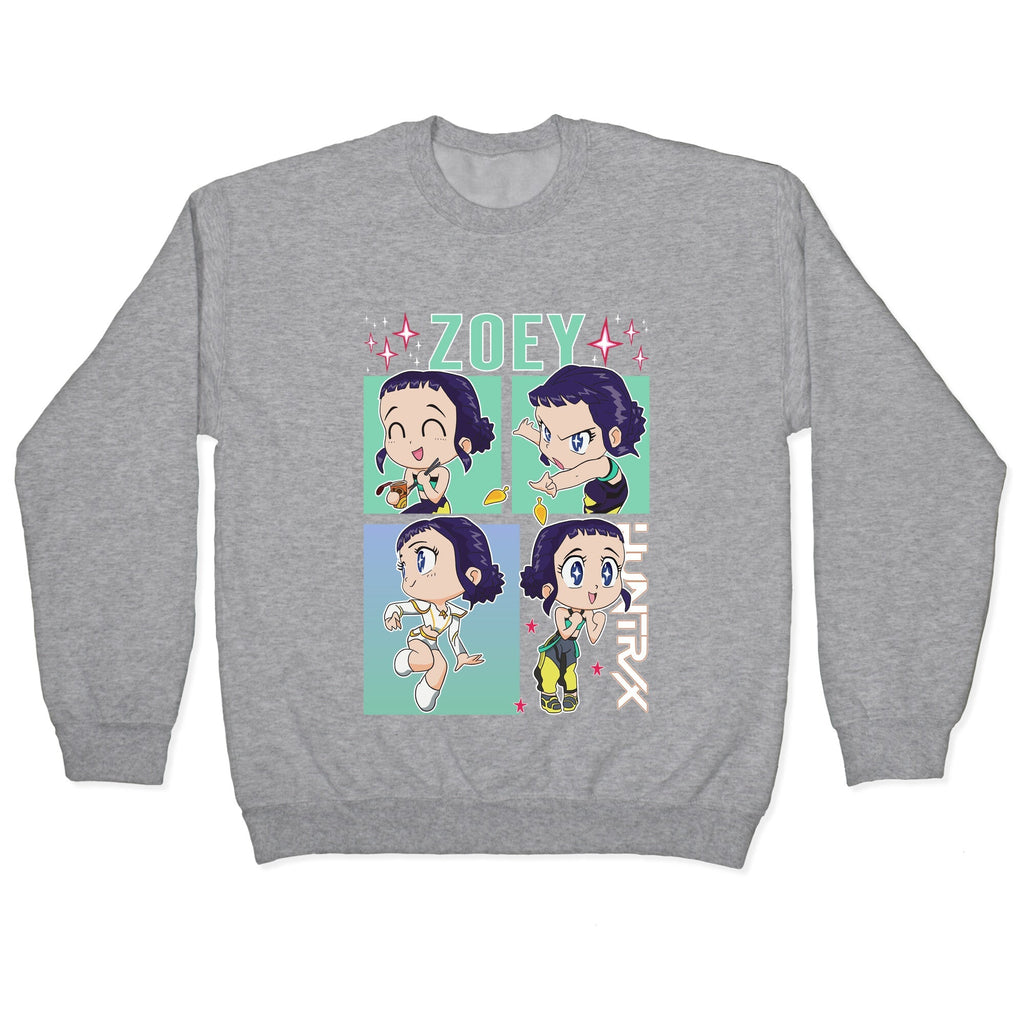 Zoey Kpop Demon Hunters Crewneck Unisex