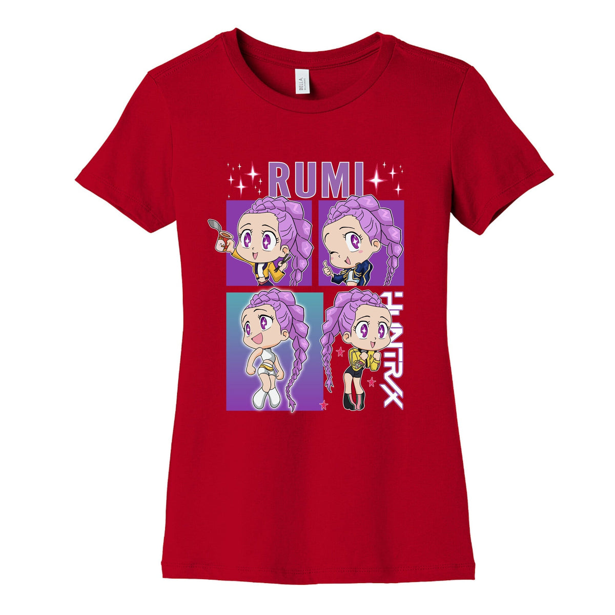 Rumi Kpop Demon Hunters Womens Cotton Tee Unisex