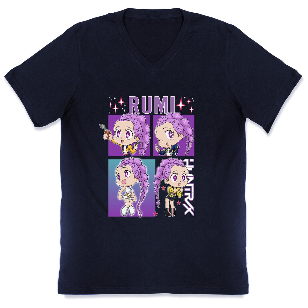 Rumi Kpop Demon Hunters V-Neck Unisex