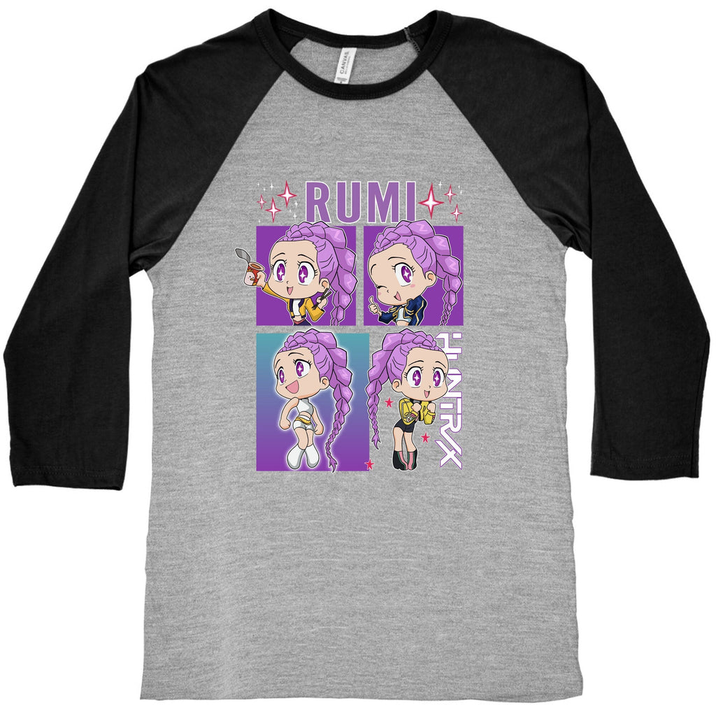 Rumi Kpop Demon Hunters Baseball Tee Unisex