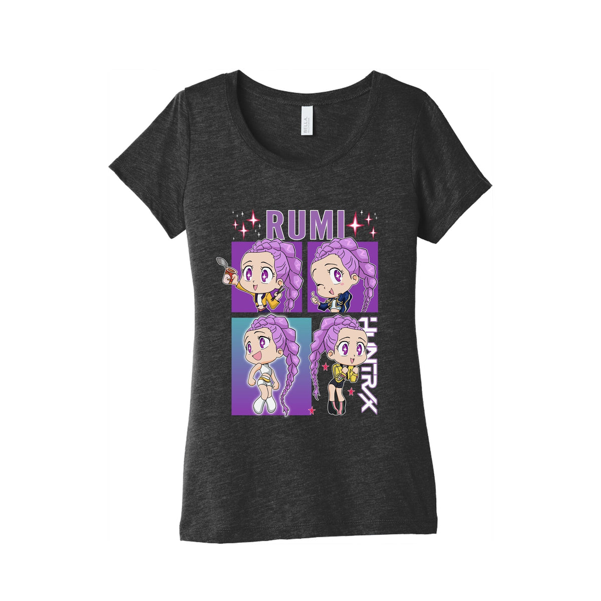 Rumi Kpop Demon Hunters Womens Triblend Tee Unisex