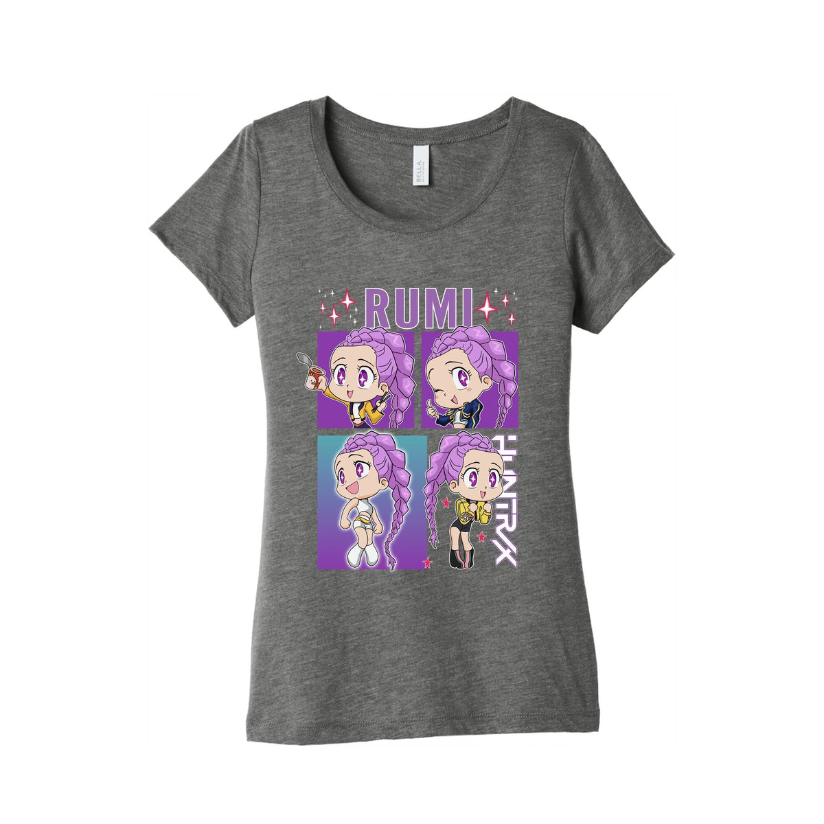 Rumi Kpop Demon Hunters Womens Triblend Tee Unisex