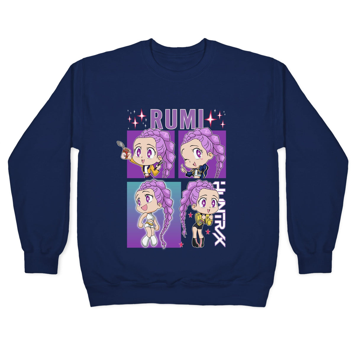 Rumi Kpop Demon Hunters Crewneck Unisex