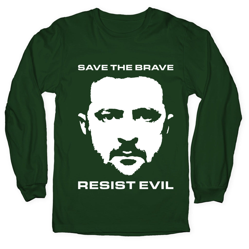 Zelensky Save The Brave Longsleeve Tee Unisex