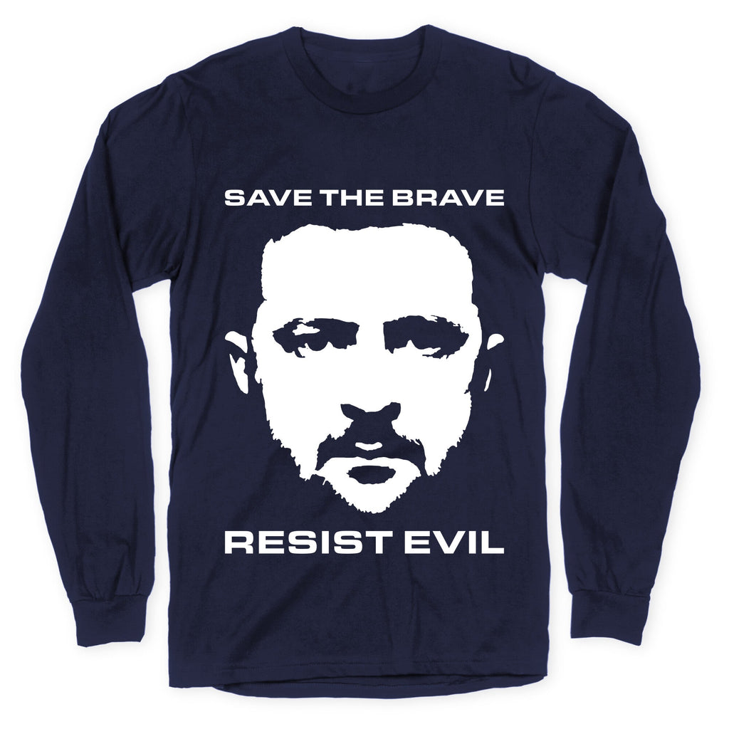 Zelensky Save The Brave Longsleeve Tee Unisex