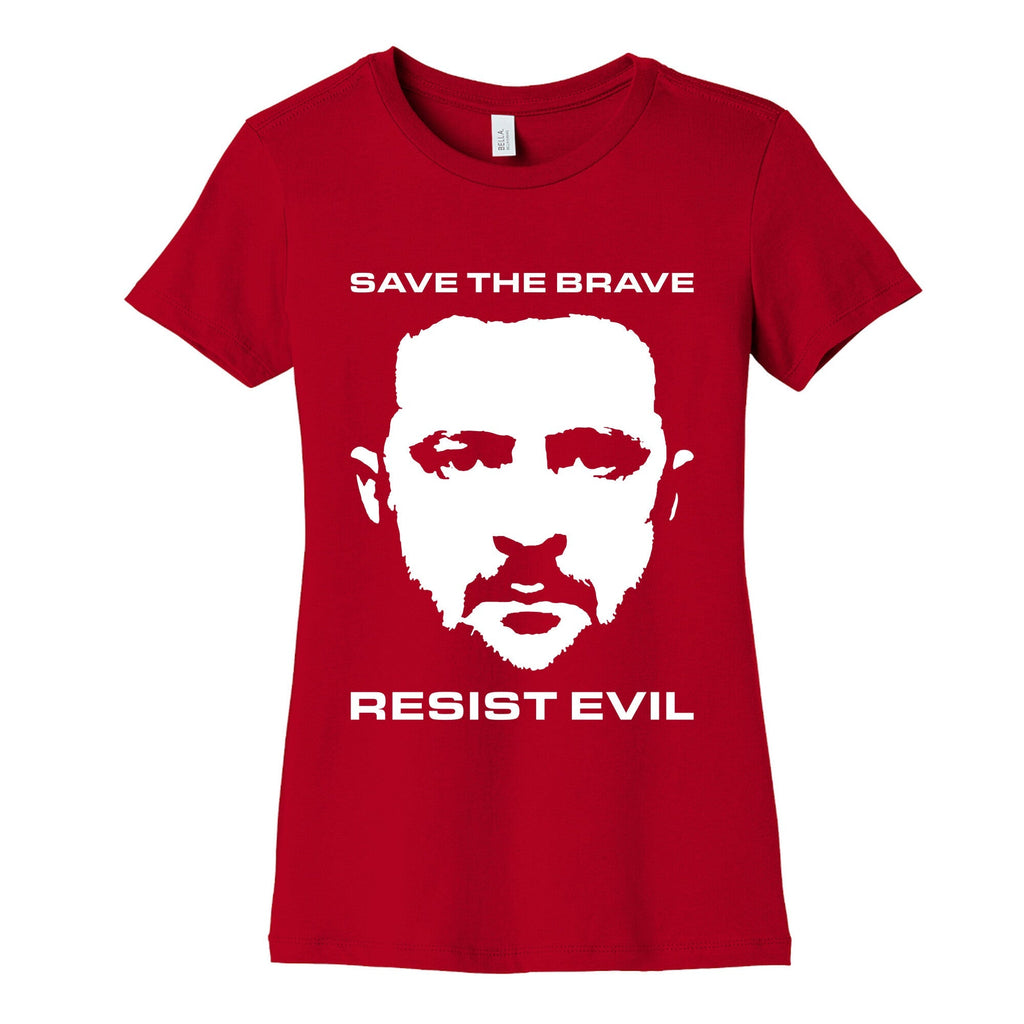 Zelensky Save The Brave Womens Cotton Tee Unisex