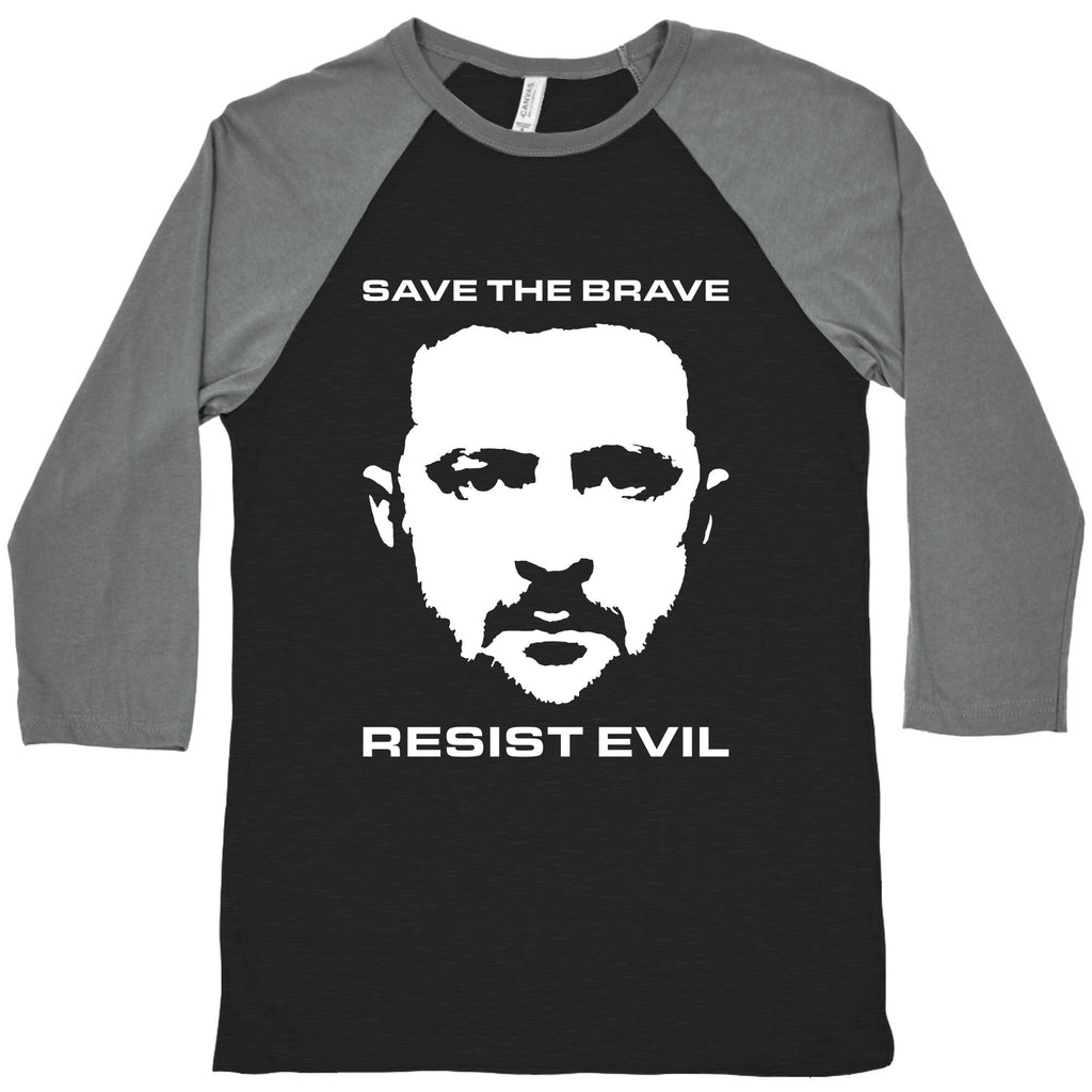 Zelensky Save The Brave Baseball Tee Unisex
