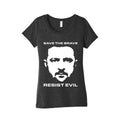 Zelensky Save The Brave Womens Triblend Tee Unisex