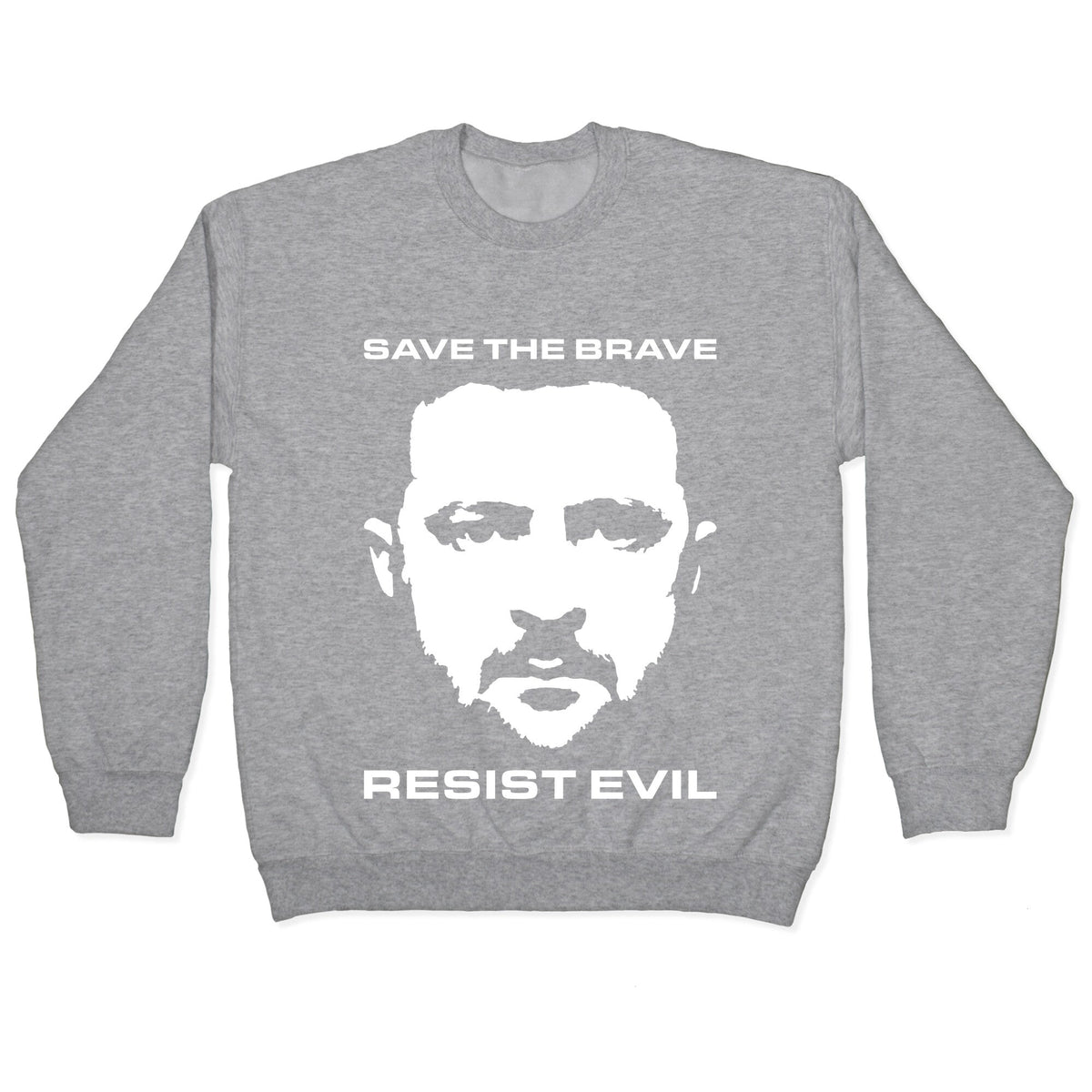 Zelensky Save The Brave Crewneck Unisex