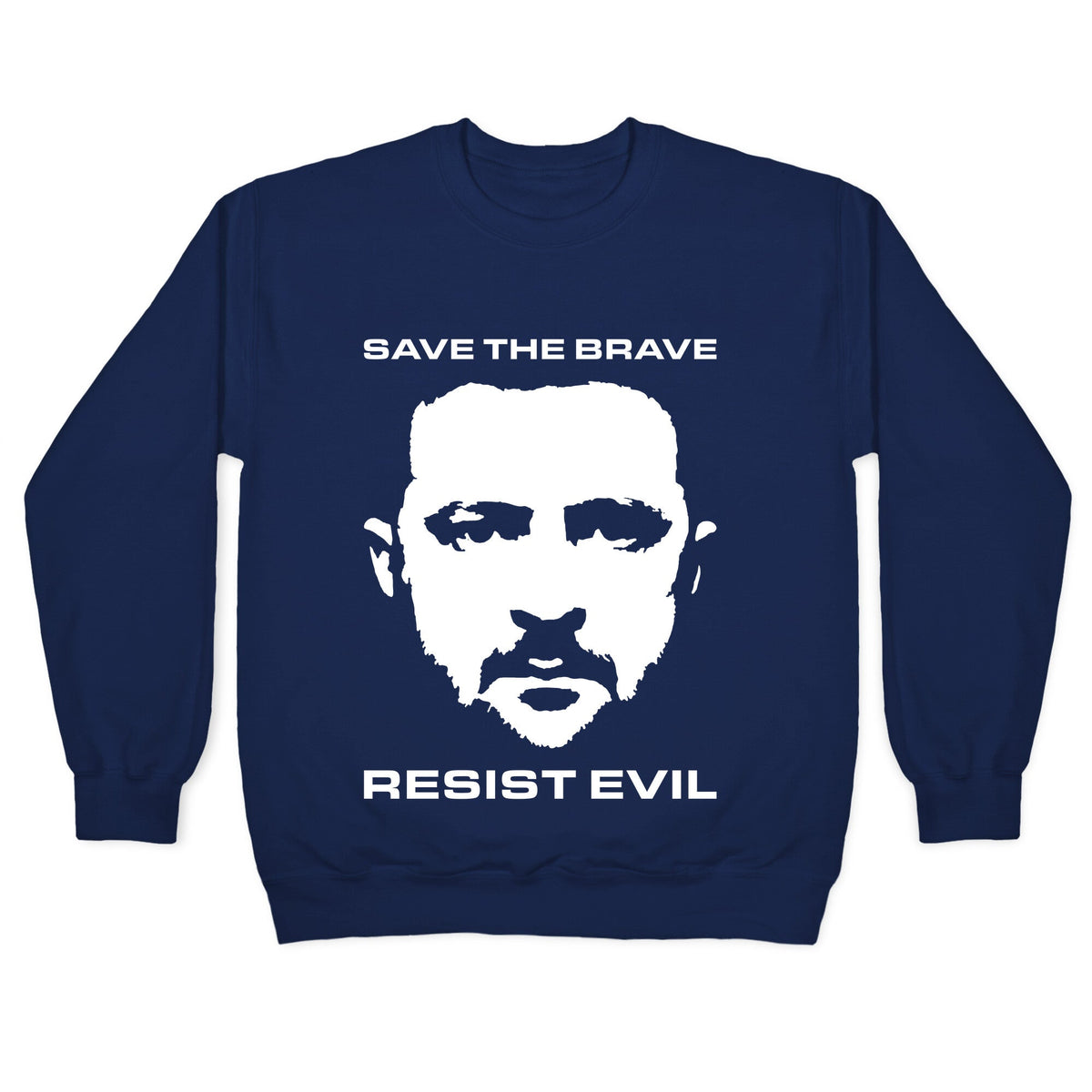 Zelensky Save The Brave Crewneck Unisex