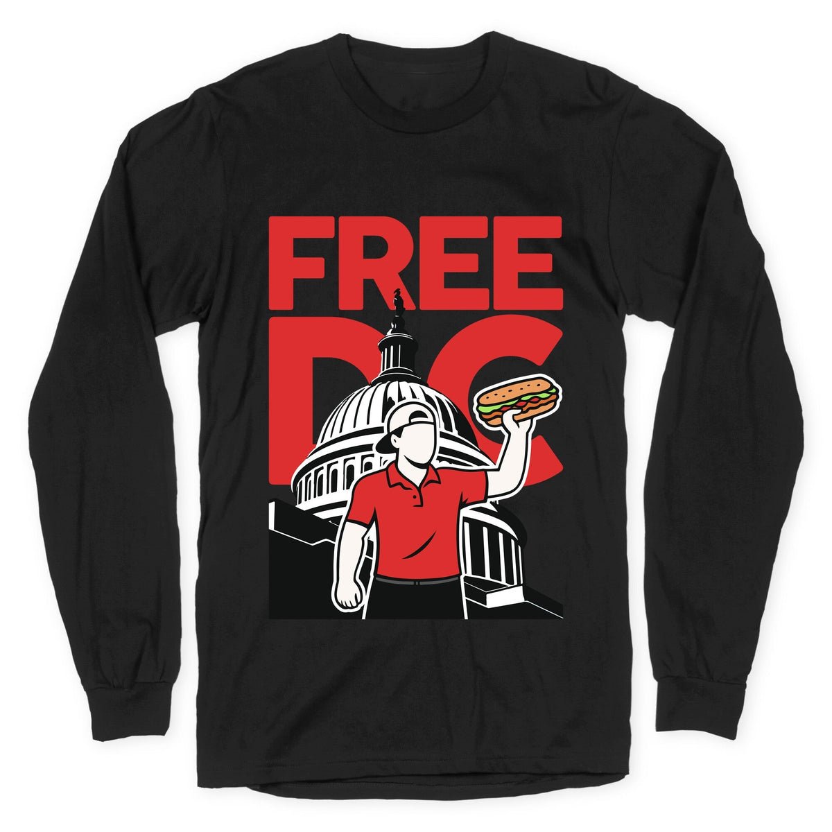 Anti Ice DC Sandwich Guy Longsleeve Tee Unisex