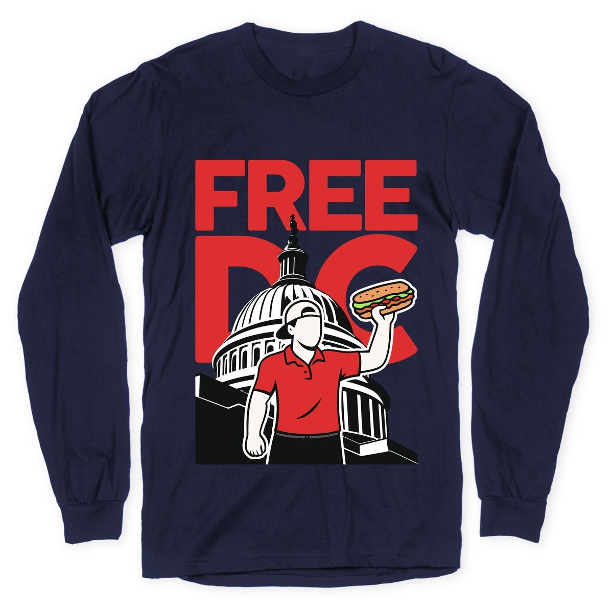 Anti Ice DC Sandwich Guy Longsleeve Tee Unisex