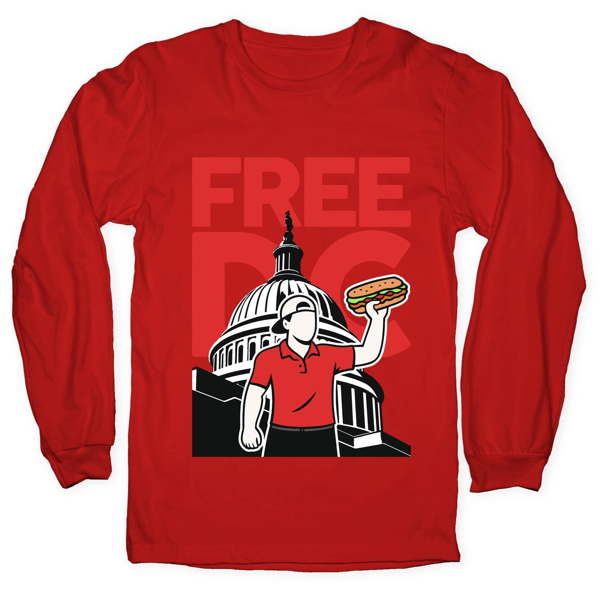 Anti Ice DC Sandwich Guy Longsleeve Tee Unisex
