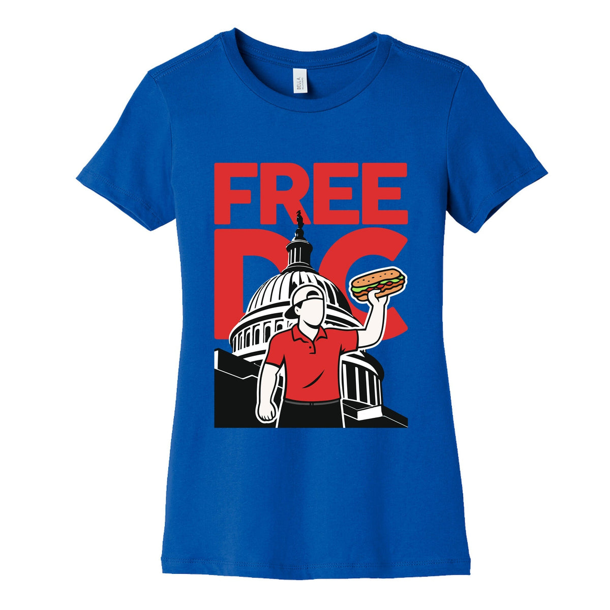 Anti Ice DC Sandwich Guy Womens Cotton Tee Unisex