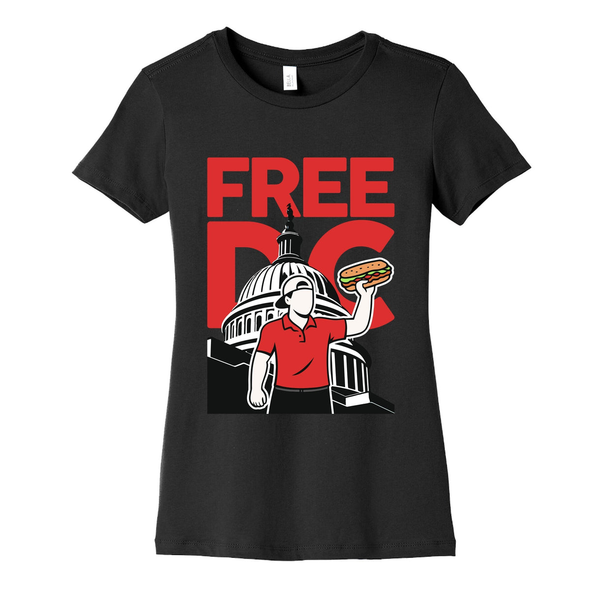 Anti Ice DC Sandwich Guy Womens Cotton Tee Unisex