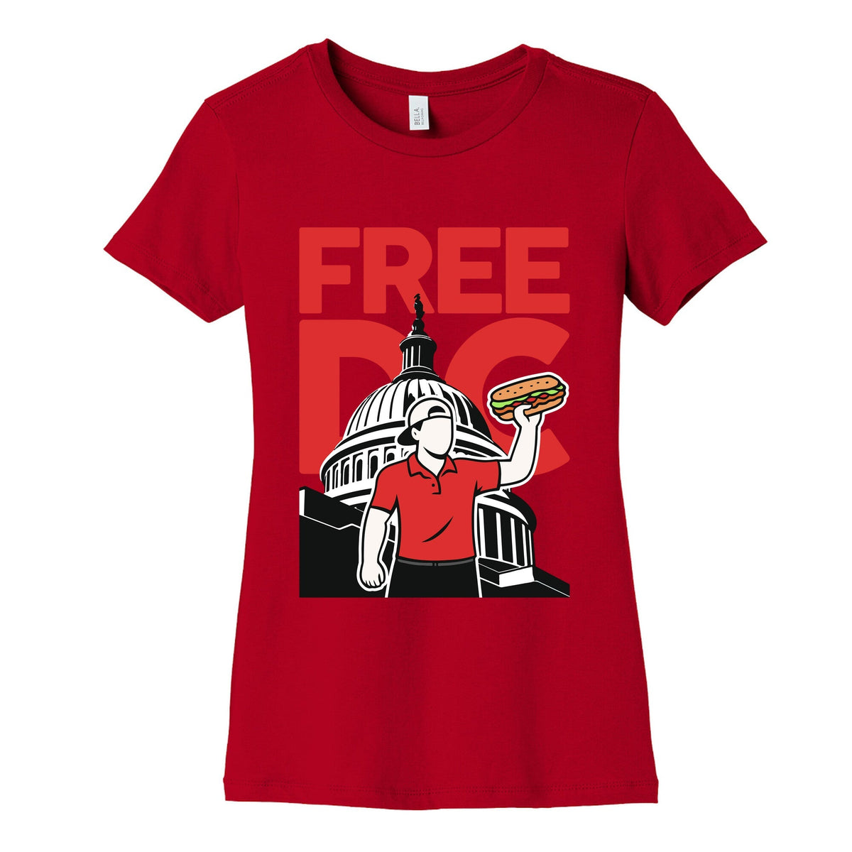 Anti Ice DC Sandwich Guy Womens Cotton Tee Unisex