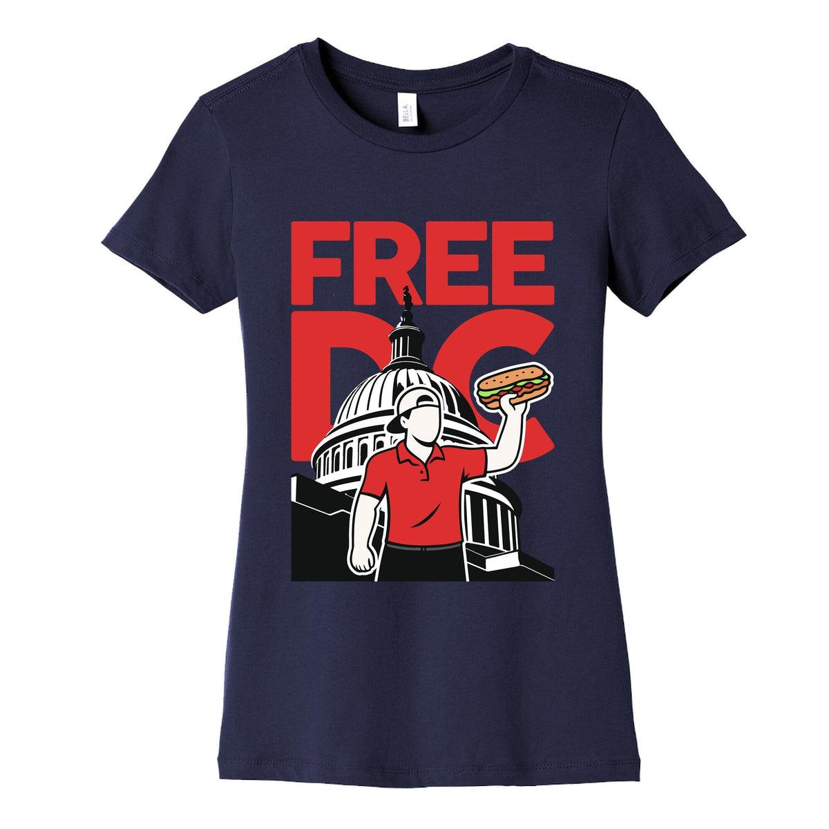 Anti Ice DC Sandwich Guy Womens Cotton Tee Unisex