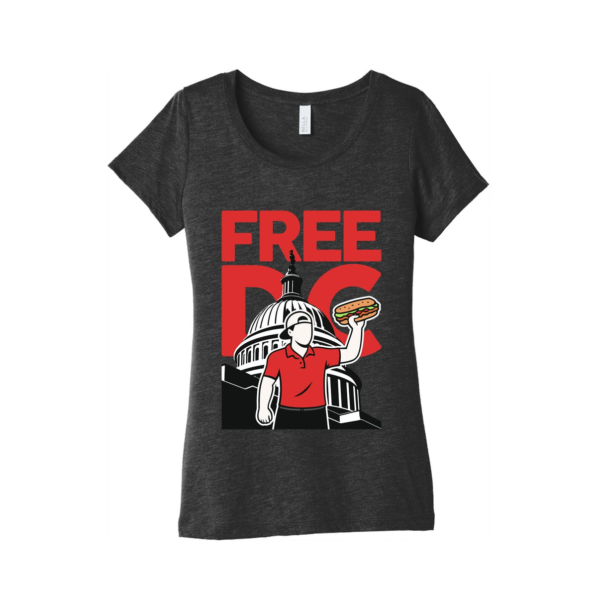 Anti Ice DC Sandwich Guy Womens Triblend Tee Unisex