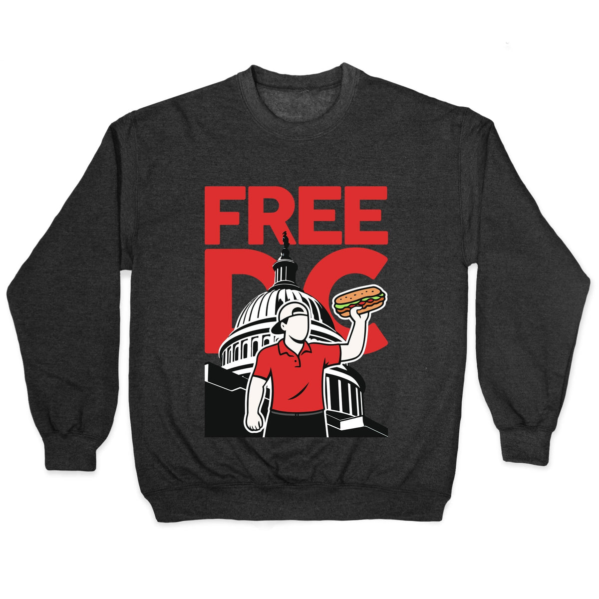 Anti Ice DC Sandwich Guy Crewneck Unisex