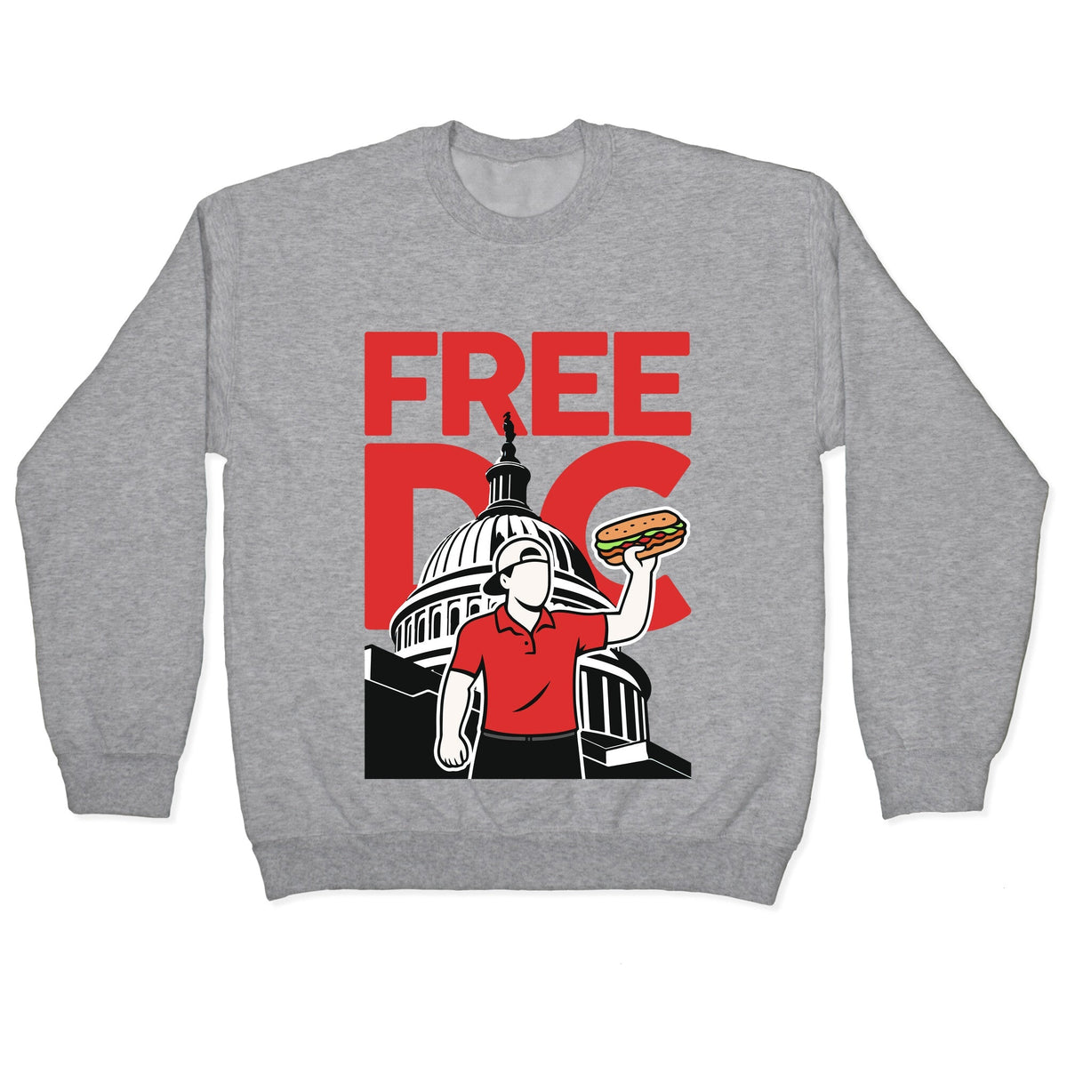 Anti Ice DC Sandwich Guy Crewneck Unisex