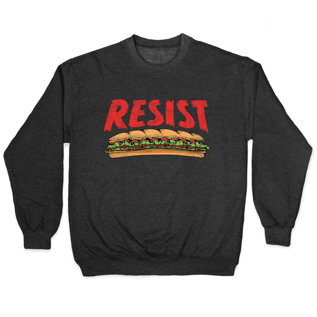 Resist Anti Ice Sandwich Guy DC Crewneck Unisex