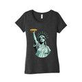 Statue of Liberty Sandwich Guy DC Womens Triblend Tee Unisex