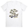 Bob Uecker Get Up Get Up V-Neck Unisex