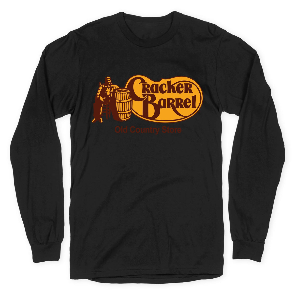 Cracker Barrel Retro Longsleeve Tee Unisex