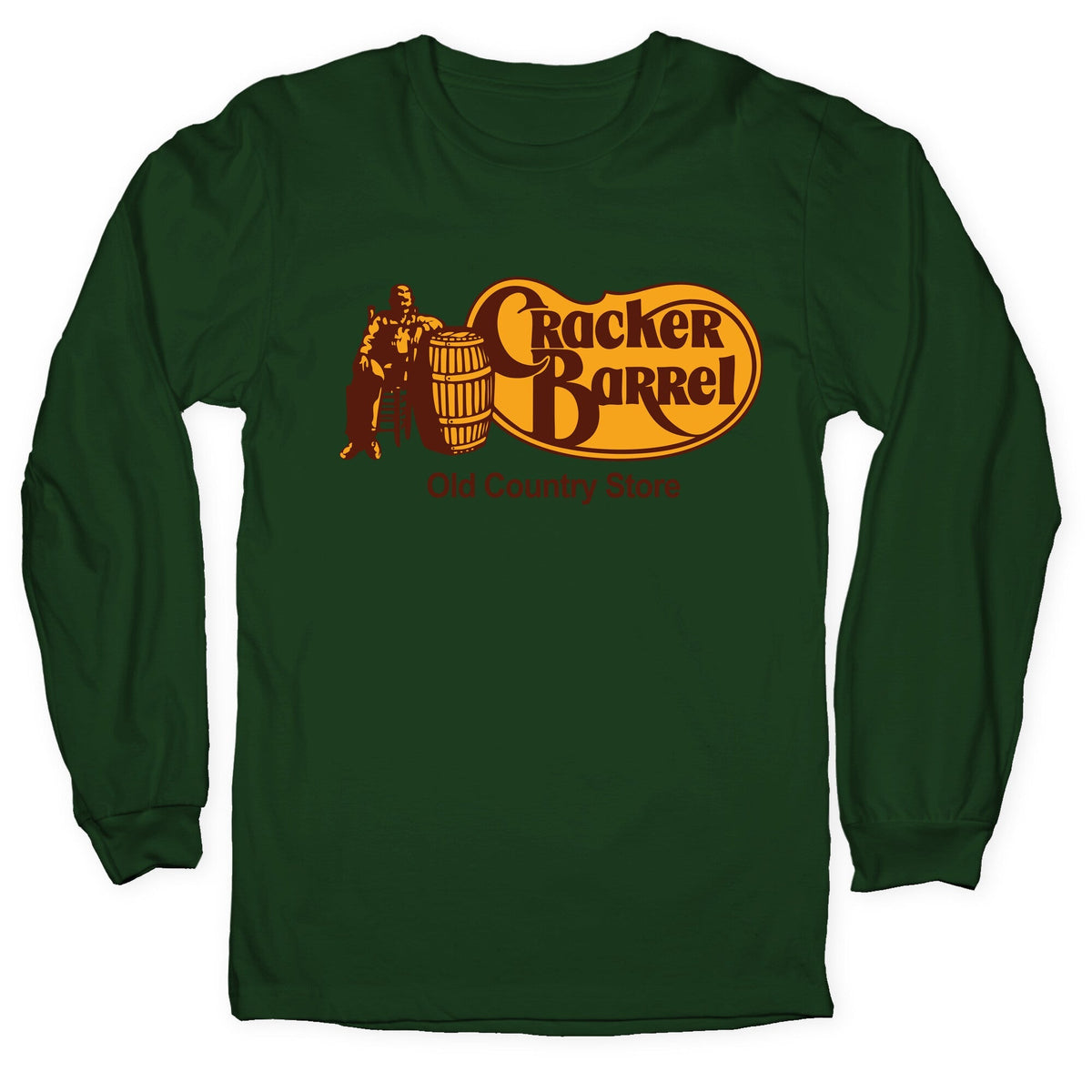 Cracker Barrel Retro Longsleeve Tee Unisex
