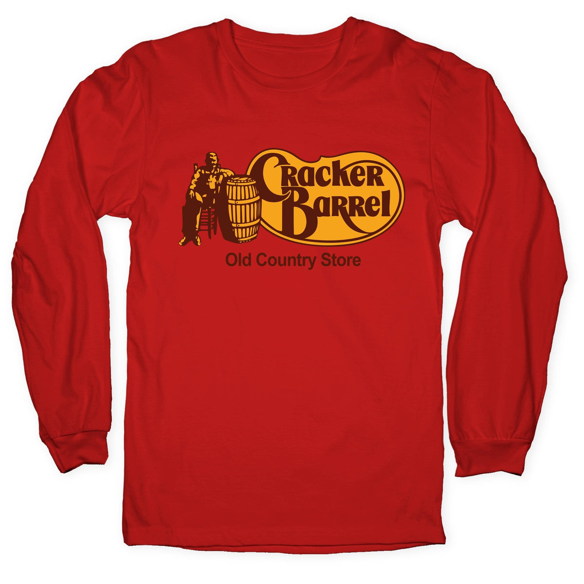 Cracker Barrel Retro Longsleeve Tee Unisex