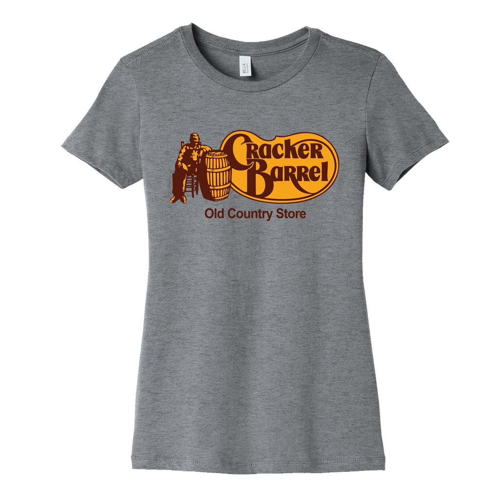Cracker Barrel Retro Womens Cotton Tee Unisex