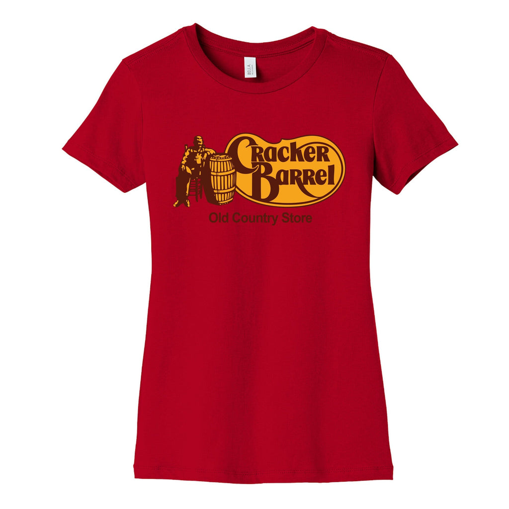 Cracker Barrel Retro Womens Cotton Tee Unisex