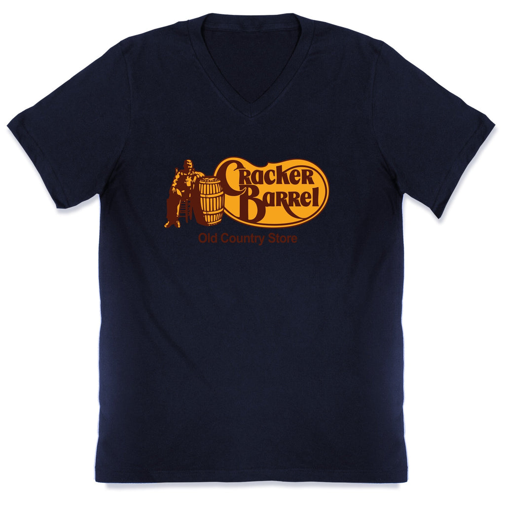 Cracker Barrel Retro V-Neck Unisex
