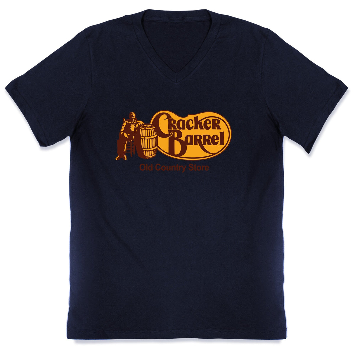 Cracker Barrel Retro V-Neck Unisex