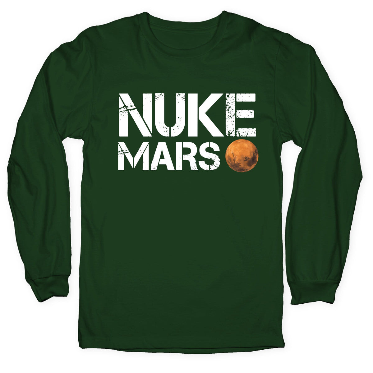 Nuke Mars Longsleeve Tee Unisex