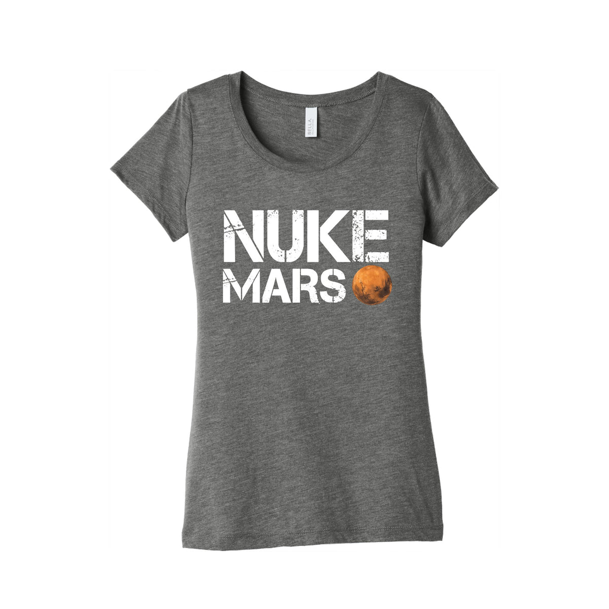 Nuke Mars Womens Triblend Tee Unisex