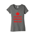 Insert Cheesy Bread Womens Triblend Tee Unisex