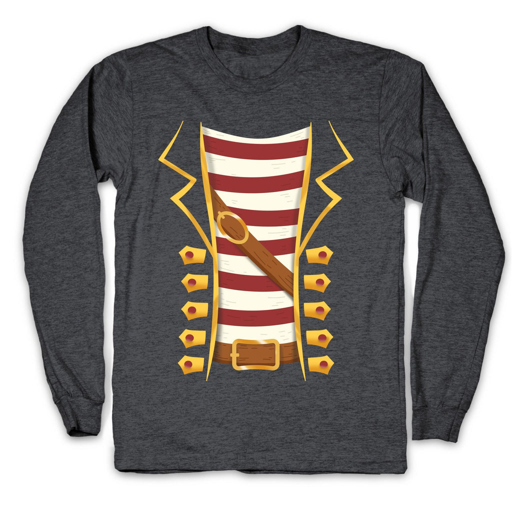 Buccaneer Halloween Pirate Costume Longsleeve Tee Unisex