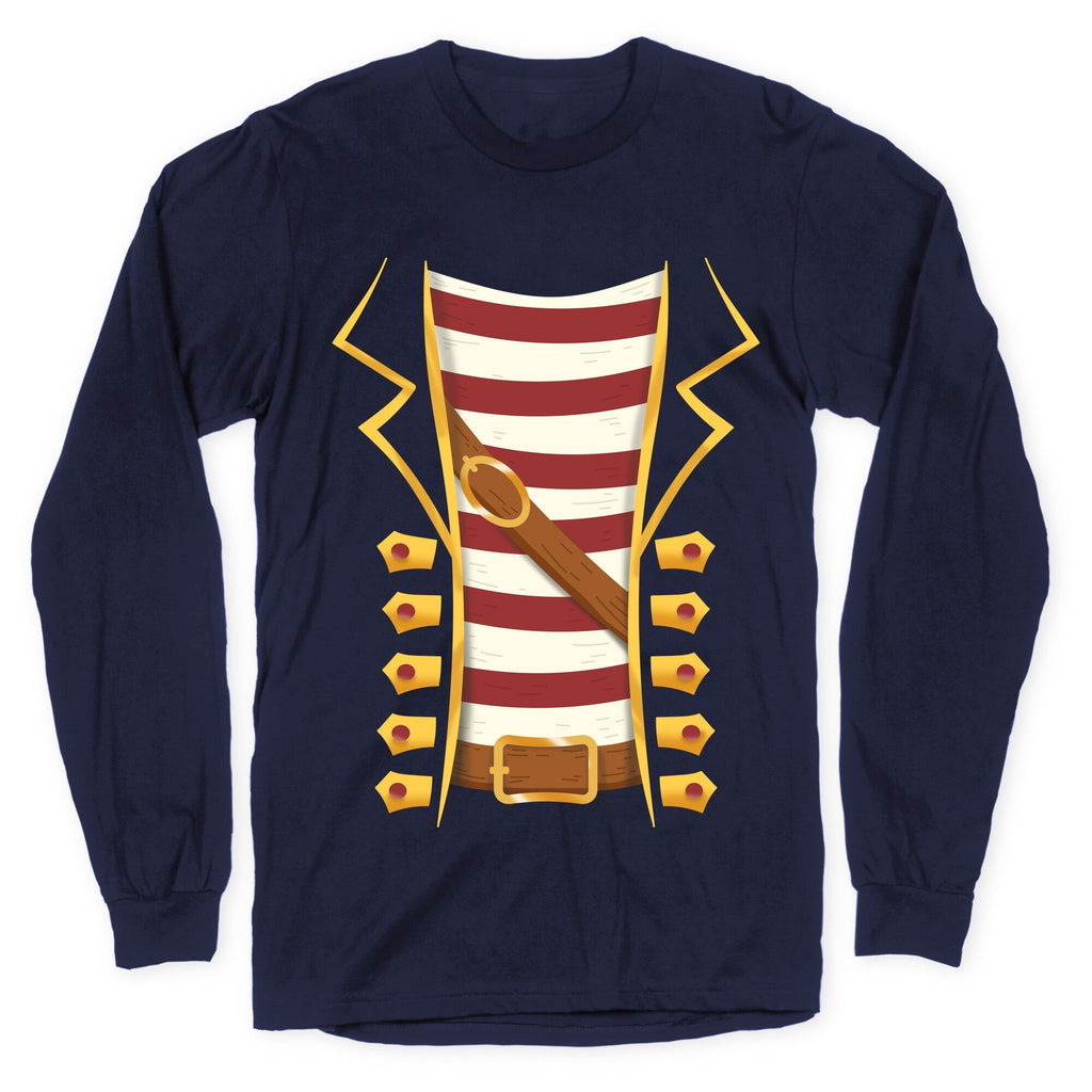 Buccaneer Halloween Pirate Costume Longsleeve Tee Unisex