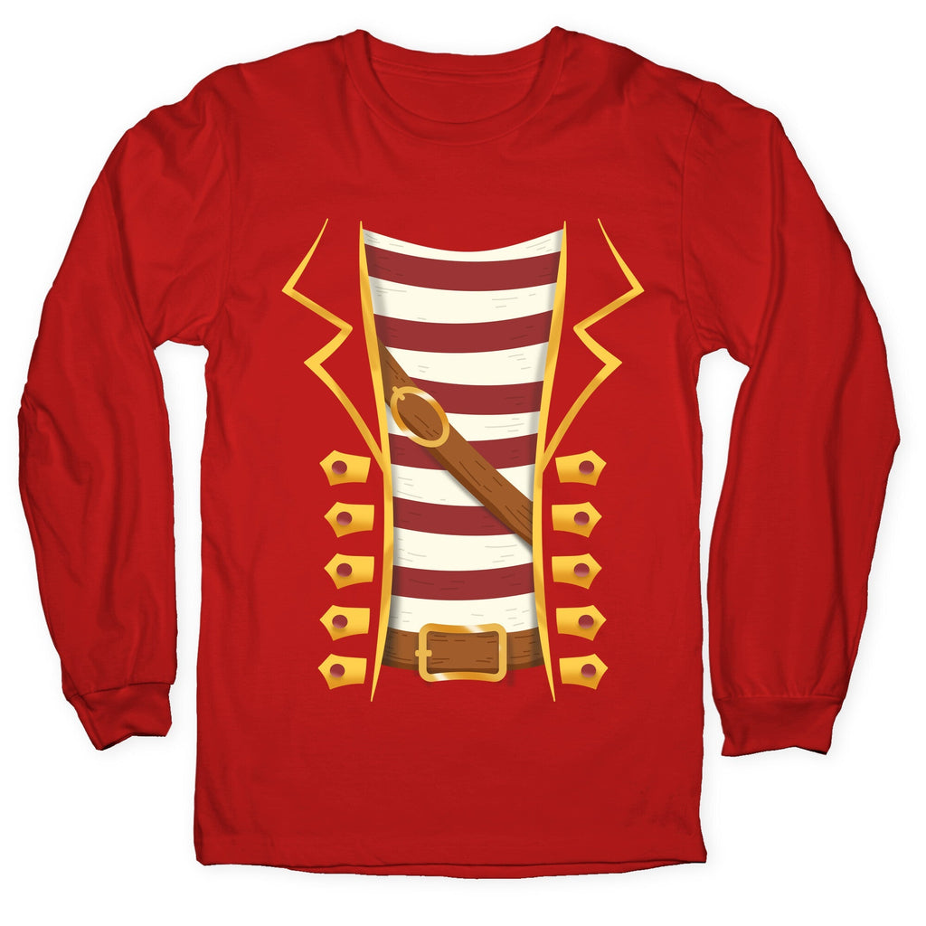 Buccaneer Halloween Pirate Costume Longsleeve Tee Unisex