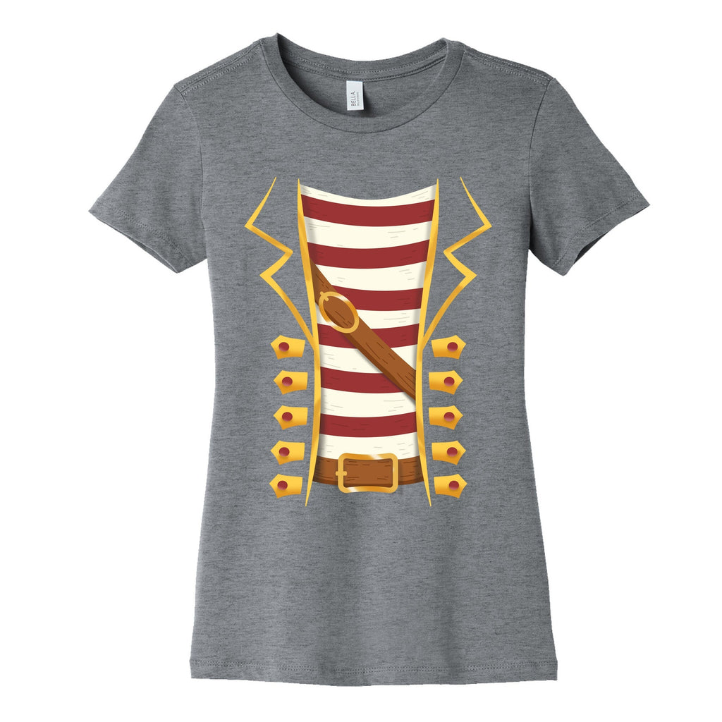 Buccaneer Halloween Pirate Costume Womens Cotton Tee Unisex