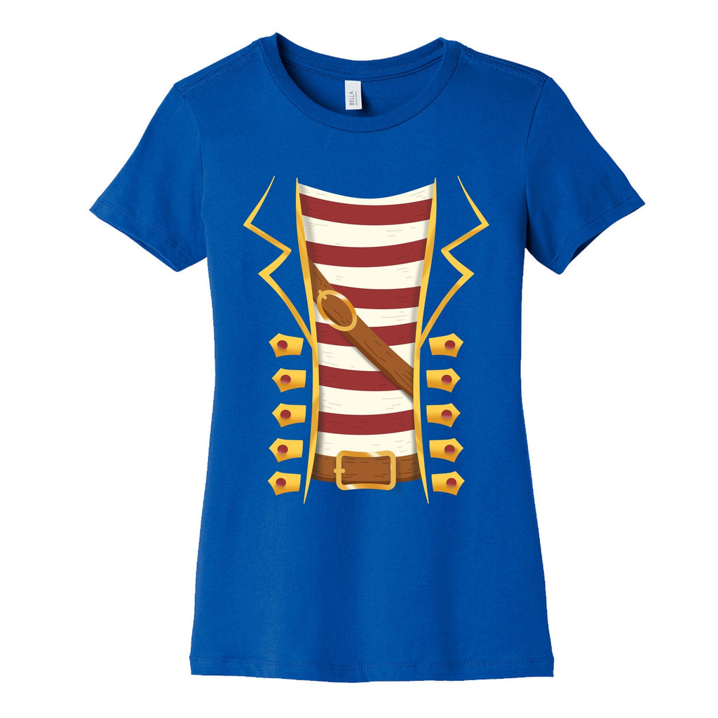 Buccaneer Halloween Pirate Costume Womens Cotton Tee Unisex