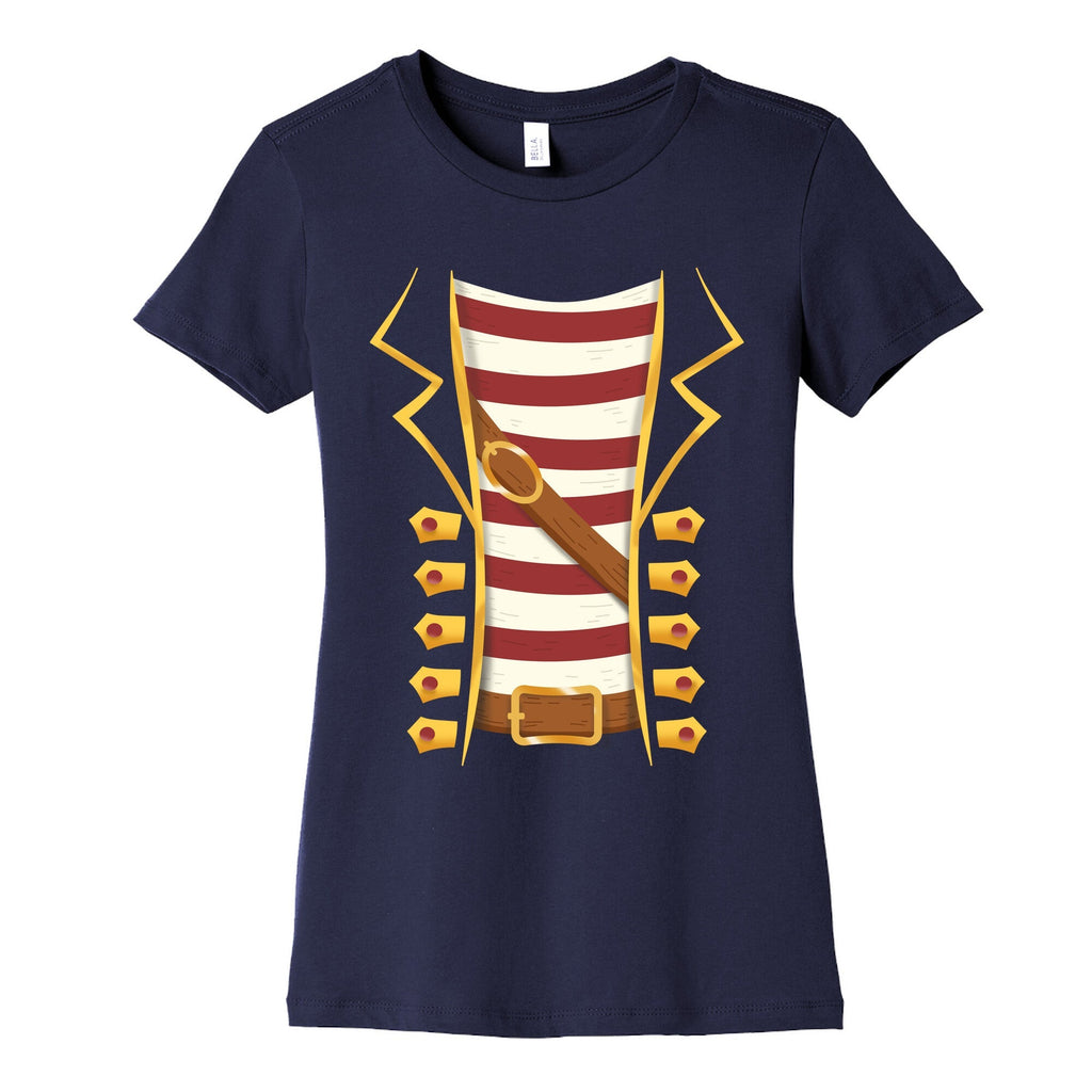 Buccaneer Halloween Pirate Costume Womens Cotton Tee Unisex