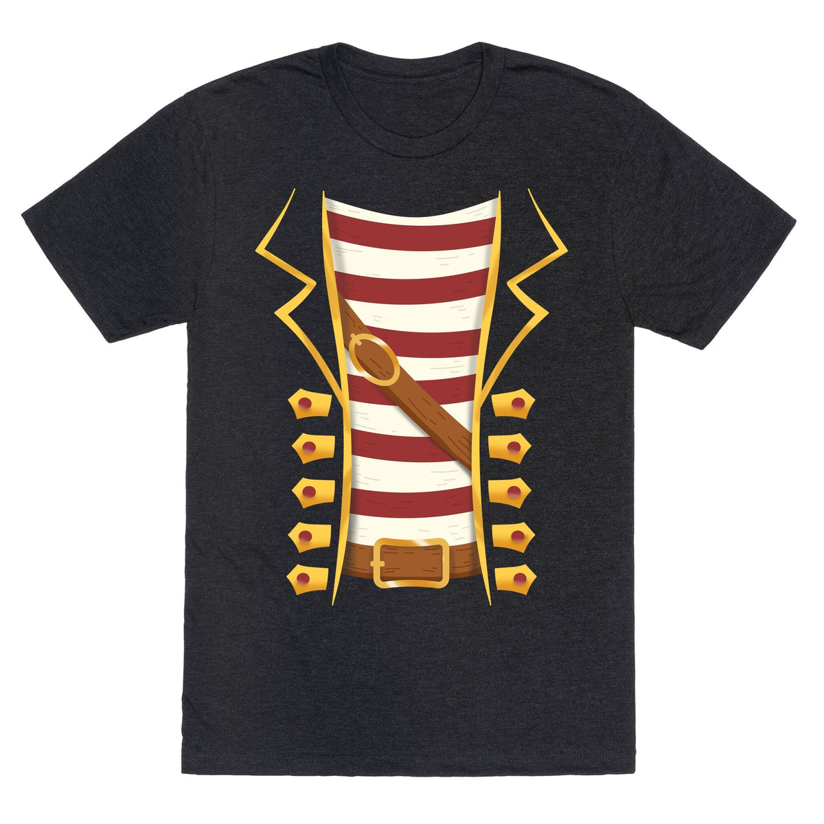 Buccaneer Halloween Pirate Costume Unisex Triblend Tee Unisex