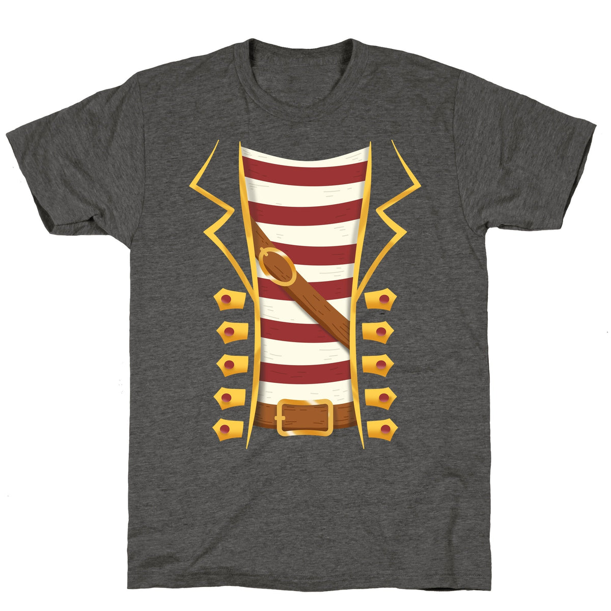 Buccaneer Halloween Pirate Costume Unisex Triblend Tee Unisex